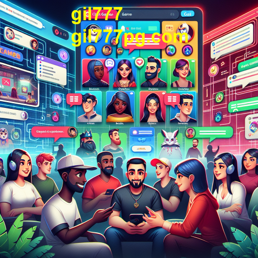 Atração dos Jogos de Chat em Gil777